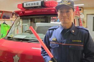 志村消防団の年末消防特別警戒