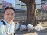 徳丸ニュースターの会さんの赤徳公園での清掃活