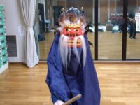 徳丸北野神社獅子舞保存会の練習