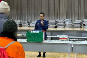 板橋区総合防災訓練での別角度からの写真