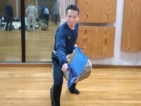 徳丸北野神社獅子舞保存会の練習