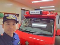 本日も消防団で春の火災予防運動