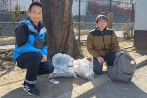 赤徳公園清掃活動