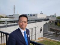 板橋区かわまちづくり連絡通路完成式