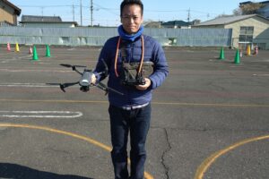 ドローン操縦士の資格取得に向けた実技講習