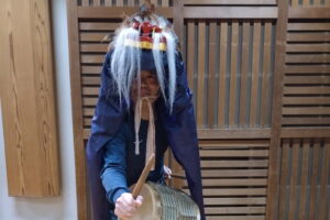 徳丸北野神社獅子舞保存会の練習
