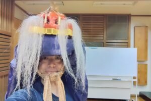 徳丸北野神社獅子舞保存会の練習