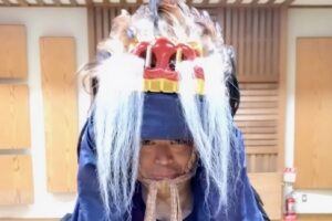 徳丸北野神社獅子舞保存会の練習