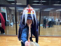 徳丸北野神社獅子舞保存会の練習