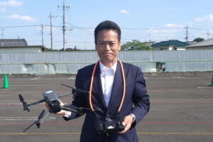 ドローン操縦士の資格取得に向けた実技講習