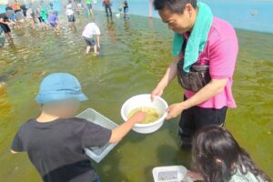 徳丸小学校での「ヤゴ救出作戦」😃
