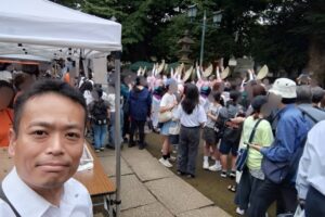 清水稲荷神社やその周辺での「阿波踊りまつり」