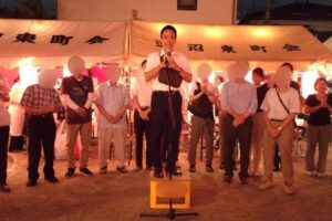 蓮沼東町会盆踊り大会