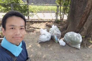 赤徳公園清掃活動🧹