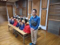 徳丸北野神社獅子舞保存会の土用干し