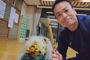 徳丸三ツ和会の寿獅子舞の暑気払いに参加