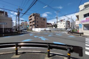 「上板橋三丁目交差点」の視察