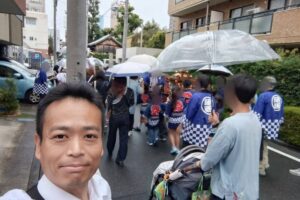 清水稲荷神社例祭と蓮沼氷川神社禮大祭