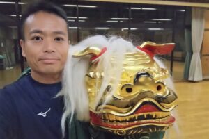 9/9(水)、徳丸三ツ和会の寿獅子舞の練習
