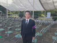 隊友会会員として、千鳥ヶ淵戦没者墓苑での秋季慰霊祭を支援